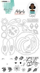 Clear Stamps and Die Cut - Karin Joan Missees Collection 5