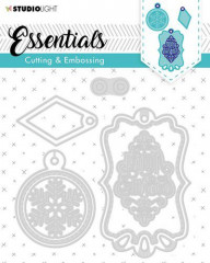 Embossing Die Cut Stencil - Label Essential Nr. 321