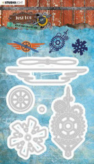 Embossing Die Cut Stencil - Just Lou Aviation Collection Nr. 15