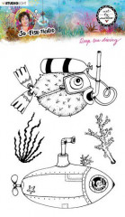 Clear Stamps - By Marlene So-Fish-Ticated Nr. 12