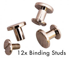 Binding Studs - Silver Planner Essentials Nr. 3
