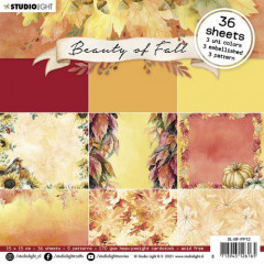 Studio Light 6x6 Paper Pad - Beauty of Fall Nr. 12