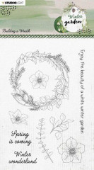 Studio Light Clear Stamps - Winter Garden Nr. 159