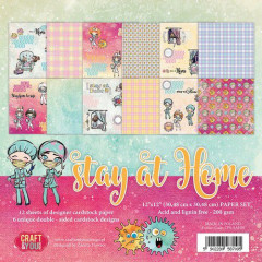 Stay at Home 12x12 Paper Pack