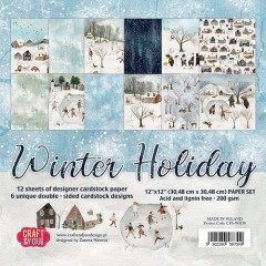 Winter Holiday 12x12 Paper Pad