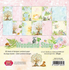 Woodland Story 12x12 Paper Pad
