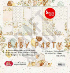 Craft and You Baby Party 12x12 Paper Pack