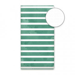 Piatek13 - Dot Journal 04 Green stripes