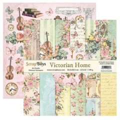 ScrapBoys Victorian Home 12x12 Paper Pad