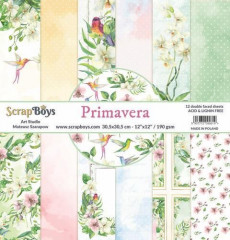 ScrapBoys Primavera 12x12 Paper Pad