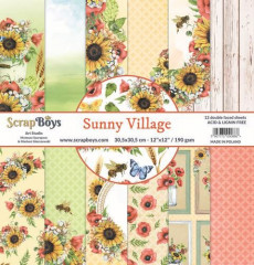 ScrapBoys Sunny Village 12x12 Paper Pad