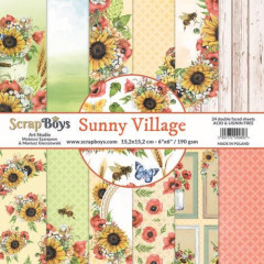 ScrapBoys Sunny Village 6x6 Paper Pad