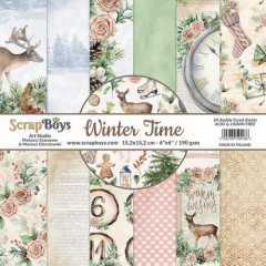 ScrapBoys Winter Time 12x12 Paper Pad