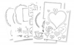 Doodle Cards Sortiment Set