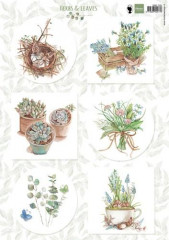 3D Schneidebogen - Herbs and Leaves 1