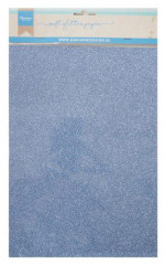Decoration Soft Glitter Papier - Blau
