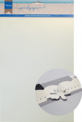 Decoration Soft Pearl Paper A4 - weiß