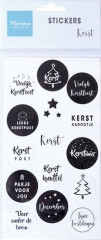Marianne Design Sticker - Kerst (NL)