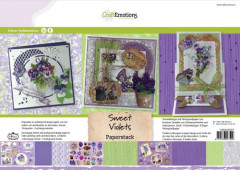 Paper Pack A4 - Sweet Violets