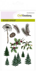 Clear Stamps - Weihnachtsbaum, Zweige Christmas Nature