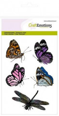 Clear Stamps - Schmetterlinge, Libelle