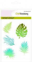 Clear Stamps - Tropische Blätter Silhouette
