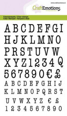 Clear Stamps - Alphabet Typewriter Großbuchstaben (A6)