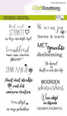 Clear Stamps - Condoleance (NL)