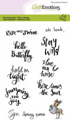 Clear Stamps - Sjors  Spring Quotes (ENG)