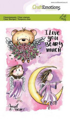 Clear Stamps - Angel and Bear 2