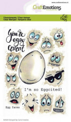 Clear Stamps - Egg Faces