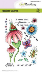 Clear Stamps - Bugs and Flowers 2