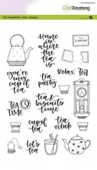 Clear Stamps - Handletter Tea Time (ENG)