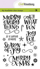 Clear Stamps - Handletter Merry X-Mas (ENG)