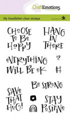 Clear Stamps - Handletter Choose to be happy (ENG)