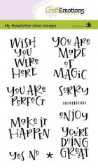 Clear Stamps - Handletter Wish you were here (ENG)