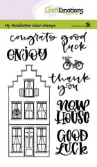 Clear Stamps - Handletter Neue Wohnung 2 (ENG)