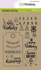 Clear Stamps - Birthday (ENG)