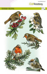 Clear Stamps - Vögel im Winter
