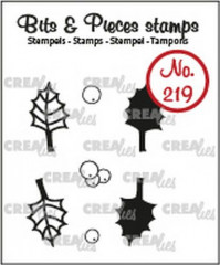 Clear Stamps Bits and Pieces - Nr. 219 - Stechpalme, Blätter und