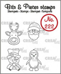 Clear Stamps Bits and Pieces - Nr. 222 - Mini-Rentier, Weihnacht