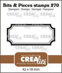 Clear Stamps Bits and Pieces - label-tag