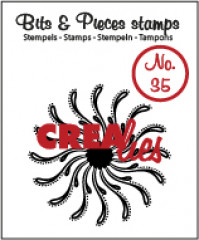 Clear Stamps Bits and Pieces - Nr. 35 - Swirl Cirkel