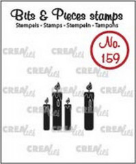 Clear Stamps Bits and Pieces - Nr. 159 - Kerzen (solid)
