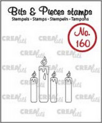 Clear Stamps Bits and Pieces - Nr. 160 - Kerzen (outline)