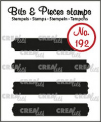 Clear Stamps Bits and Pieces - Nr. 192 - Text Strips set B solid