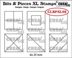 Clear Stamps Bits and Pieces XL - Nr. 2 - Quadrate