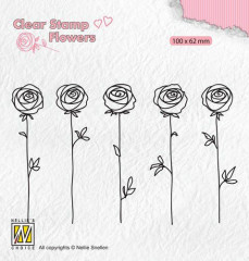 Clear Stamps - Flowers Rosen