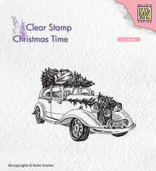 Clear Stamps - Christmas Time Weihnachtsbaum Transport
