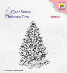 Clear Stamps - Christmastime Christmas tree